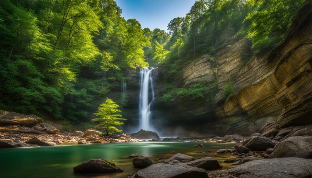waterfalls Toccoa GA