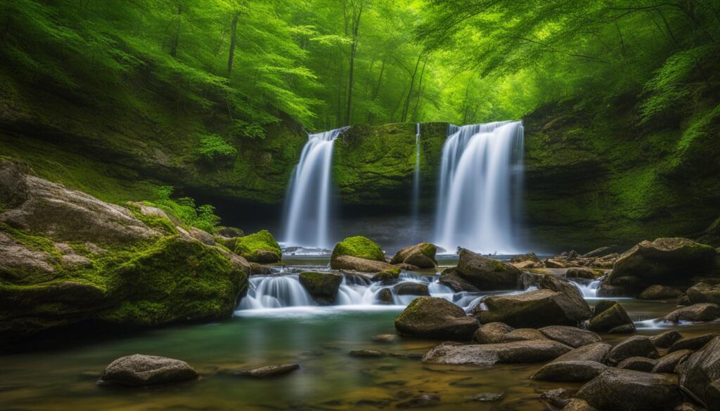 waterfalls near Fort Knox KY