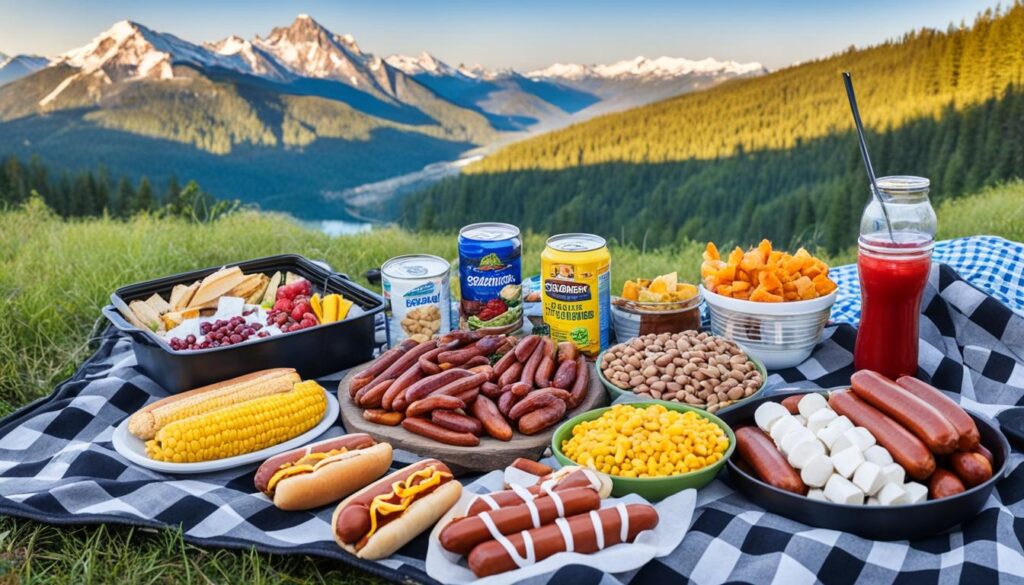 what to eat while camping