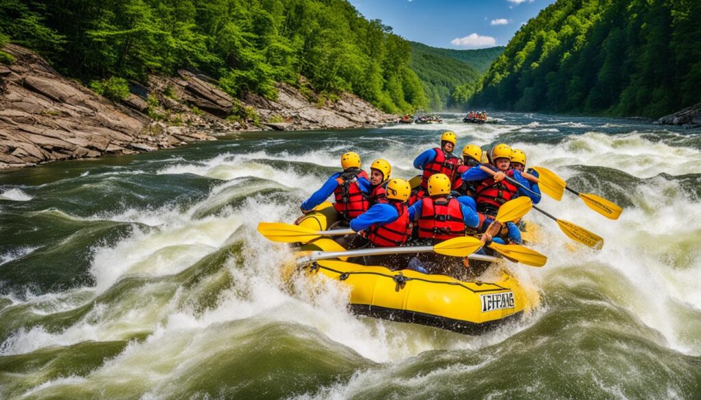 whitewater rafting West Virginia