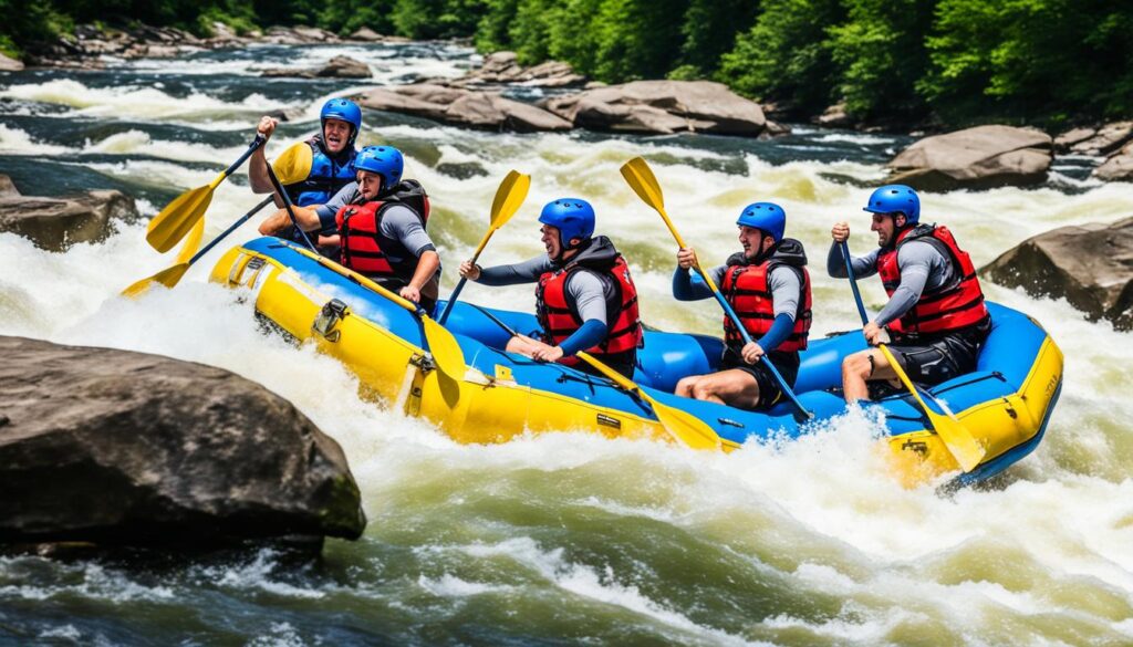whitewater rafting in Ohiopyle State Park