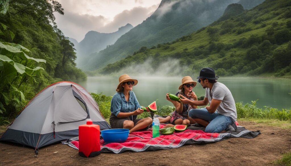 camping tips for staying cool