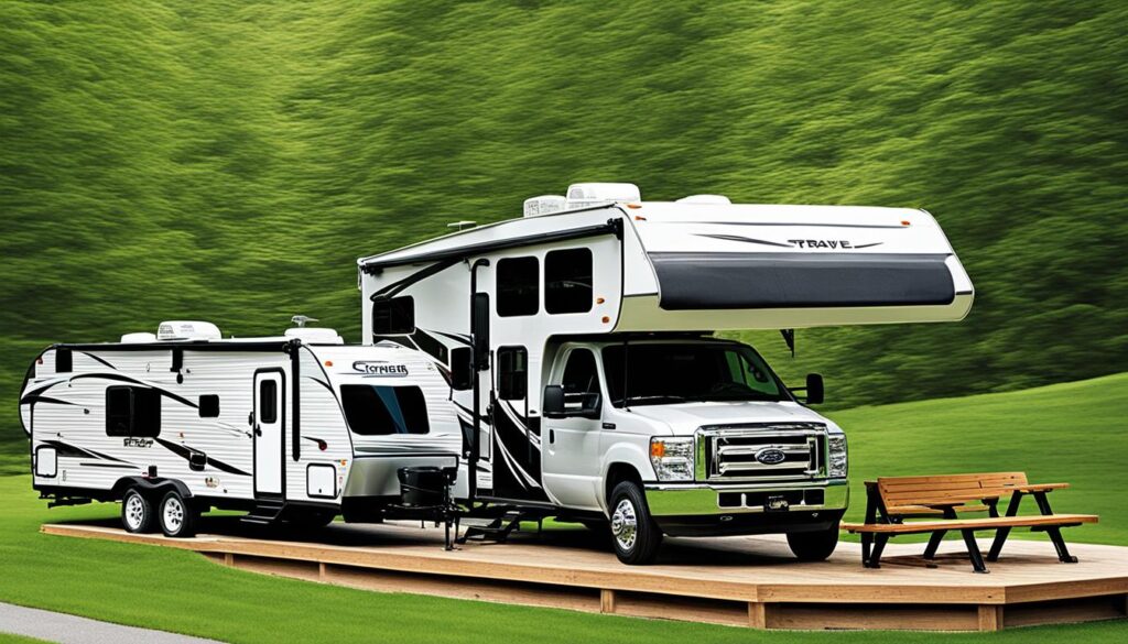 destination trailer vs travel trailer