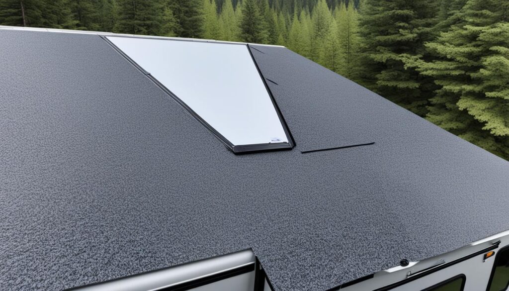 forest river rv roof material