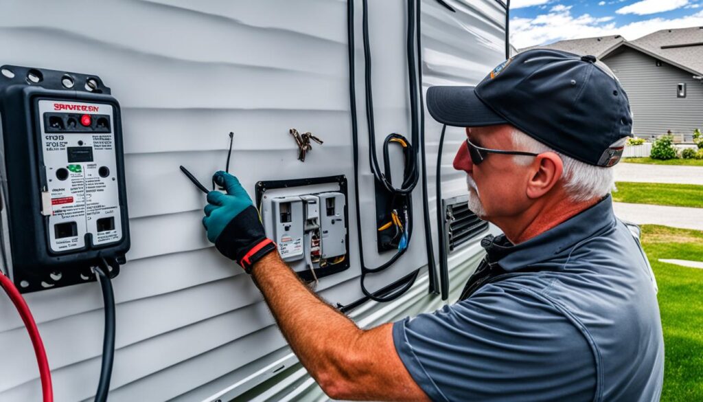 installing a 30 amp RV outlet