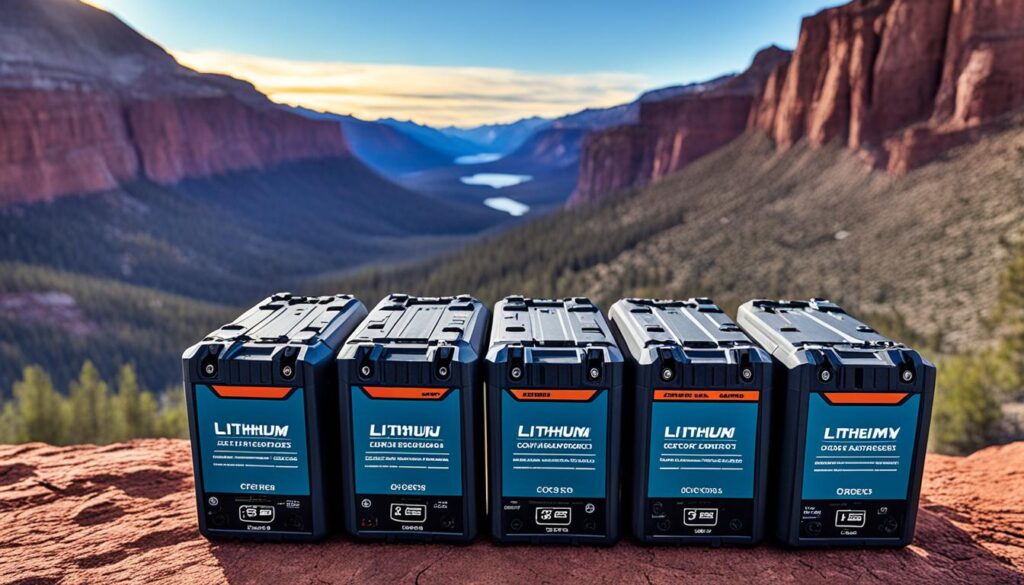 lithium-ion batteries for overlanding