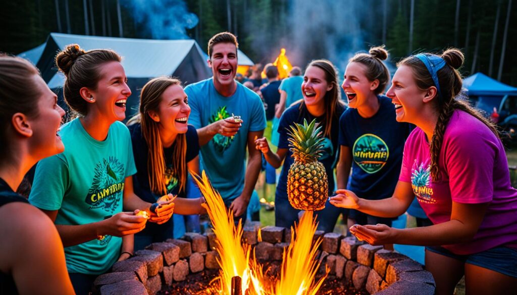 symbolism of pineapples in camping