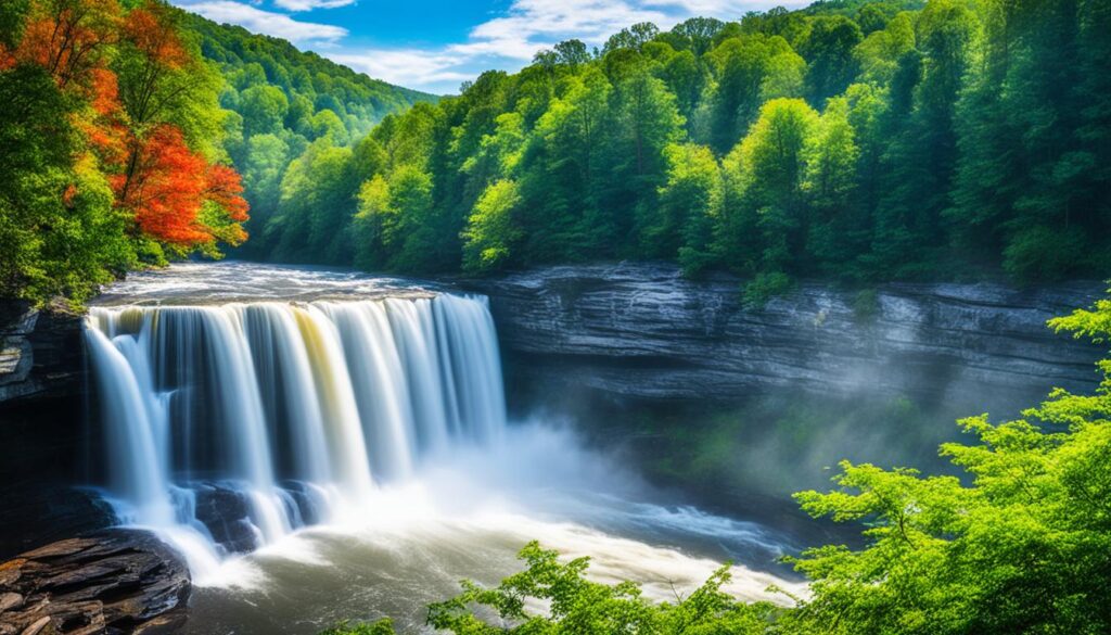 waterfalls in Ohiopyle