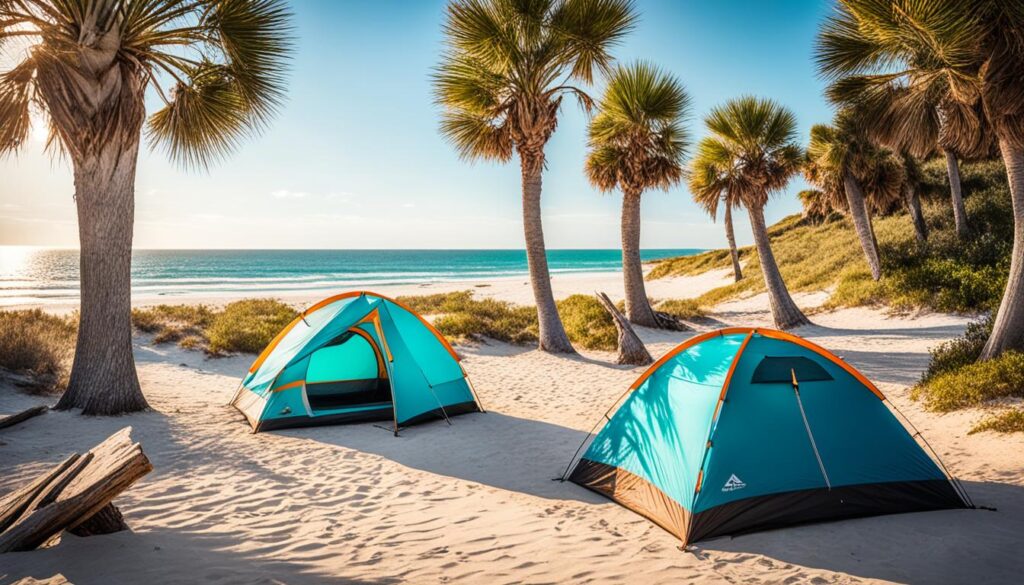Beachfront Camping on Padre Island National Seashore