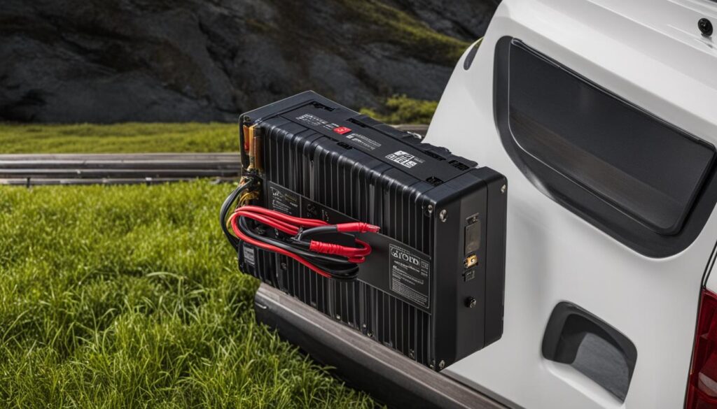 RV Converter Charging Battery