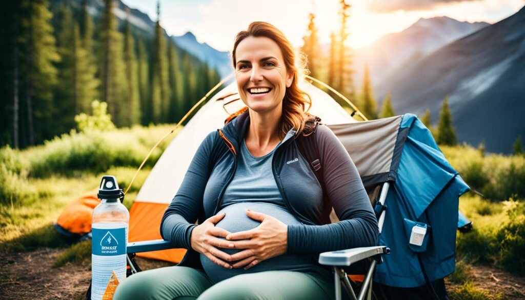 camping when pregnant