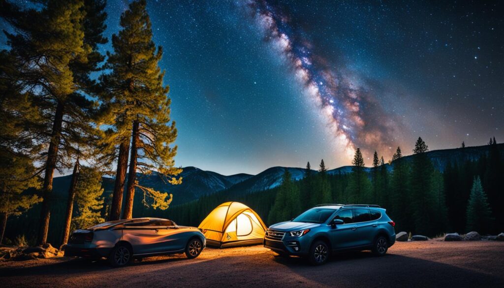 car camping shelter