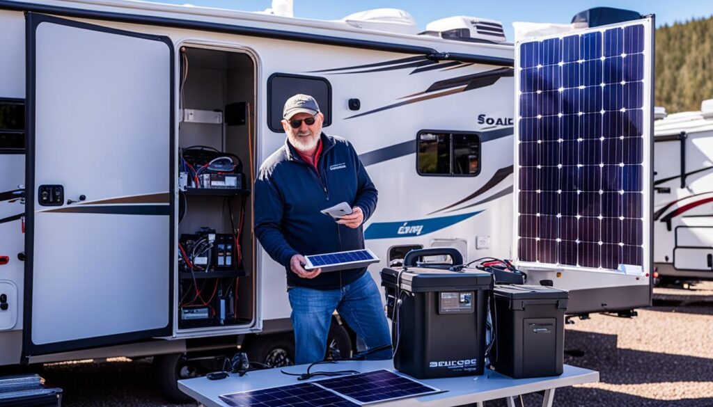 how to keep rv battery charged in storage