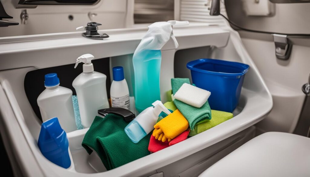 recommended cleaners for rv toilet