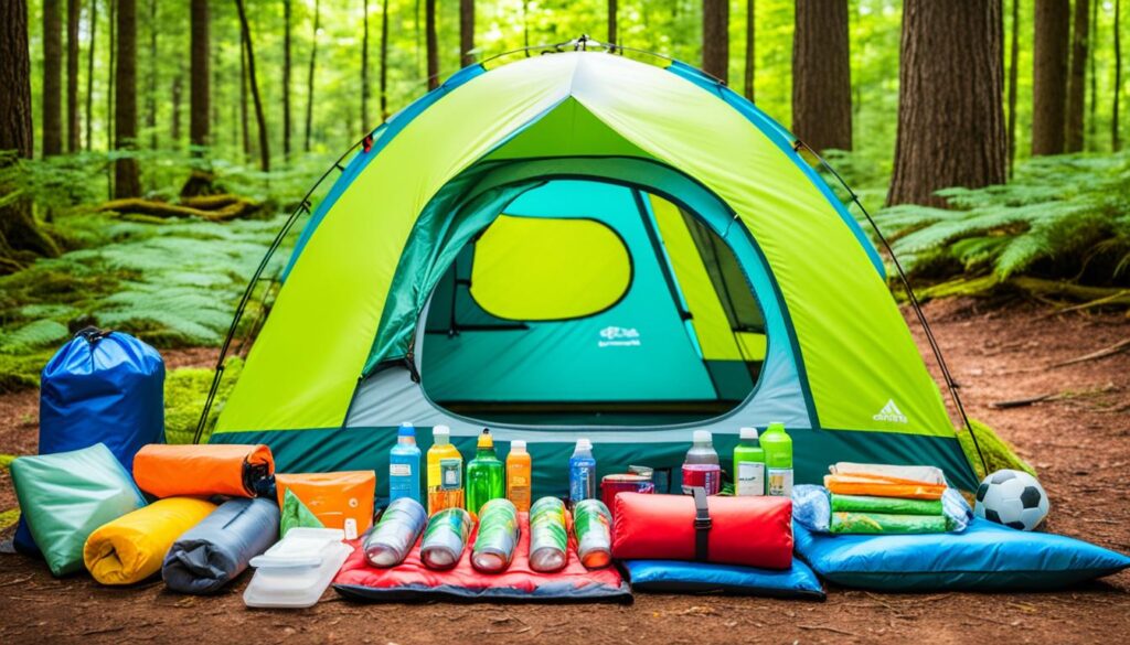 what to bring camping with kids