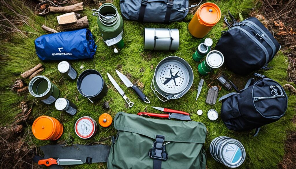 bushcraft camping gear
