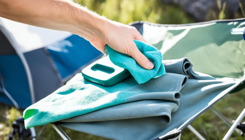 maintaining your camping chairs