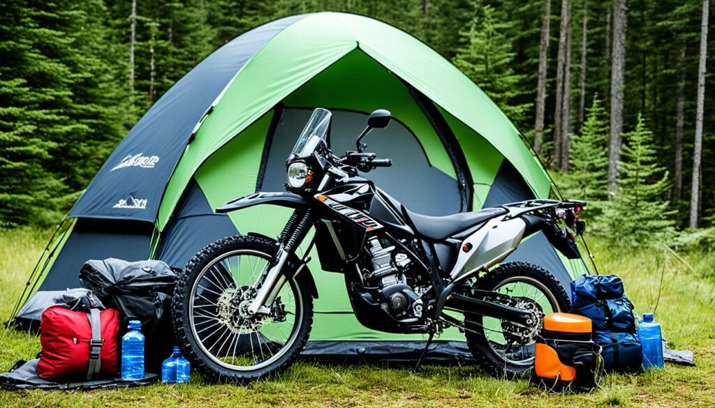motorcycle camping gear guide
