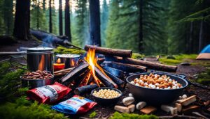 what to bring camping food
